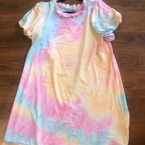 Tie dye dress